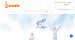 Desktop Screenshot of khuyennhacnanghong.com